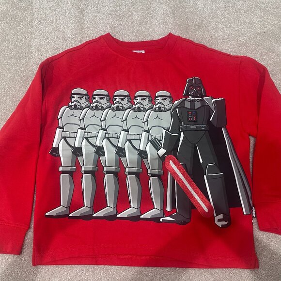 Star Wars Red Sweatshirt - Picture 1 of 3
